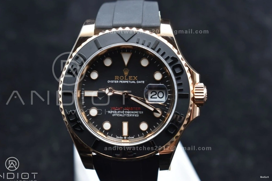 Yacht-Master (Gain on Best ARF 1:1 VR3235 Oysterflex Weight) 126655 Edition Strap 0305